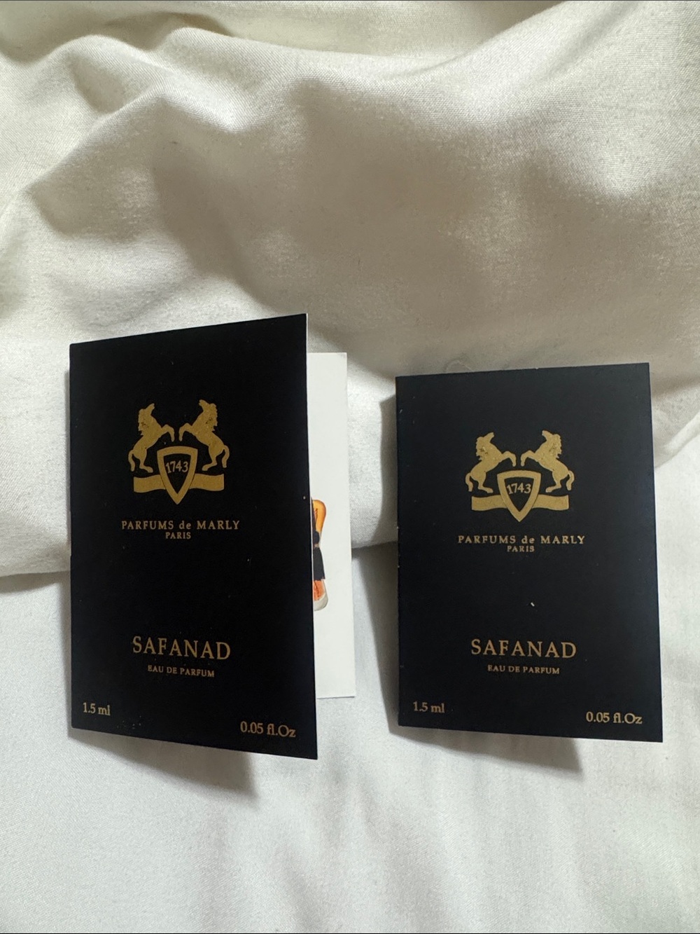 New 2 Parfums de marly Paris Safanad sample